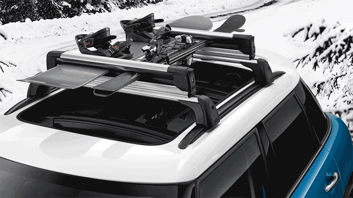 accessoires Mini – barres de toit MINI – porte-skis et snowboard