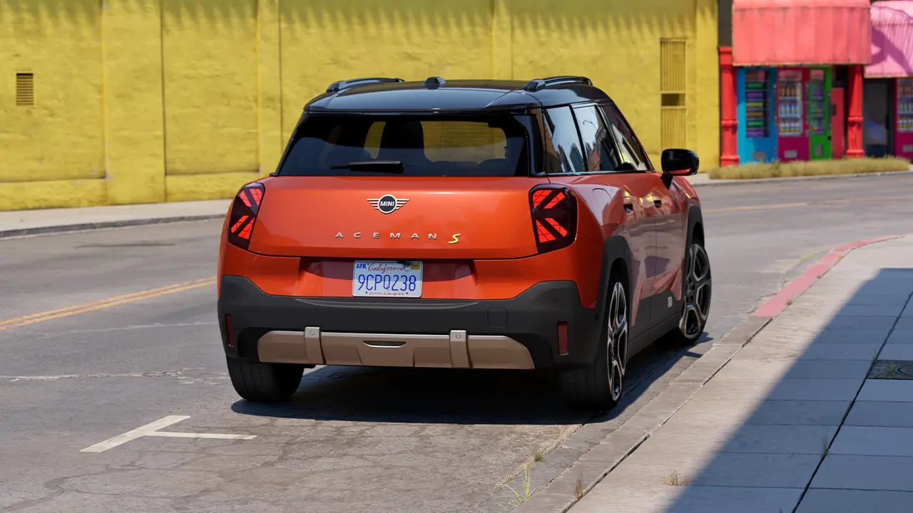 MINI Aceman Electric – Vidéo Arrière