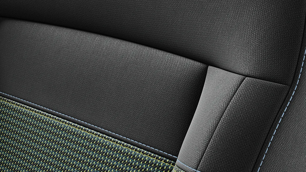 Vue de détail du MINI Aceman 100 % électrique en noir