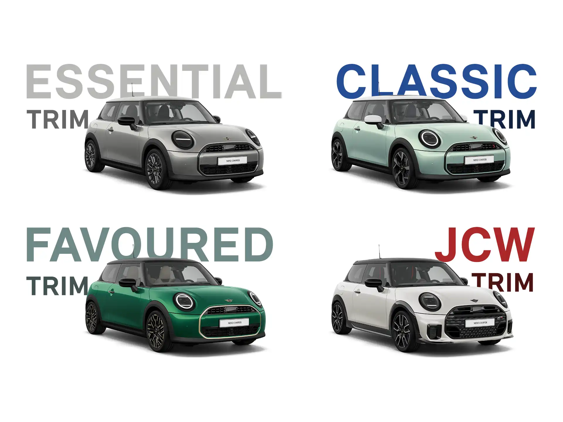 MINI Cooper 3 Portes – Éléments de l’habillage