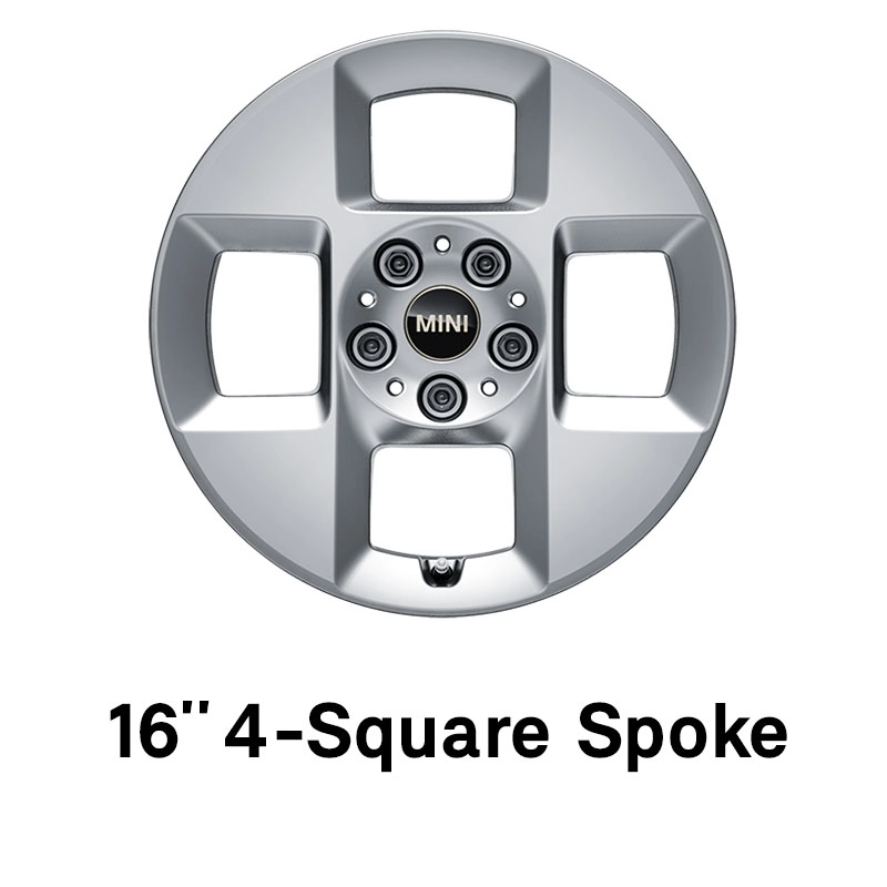 MINI - équipement - 16" 4-Square Spoke