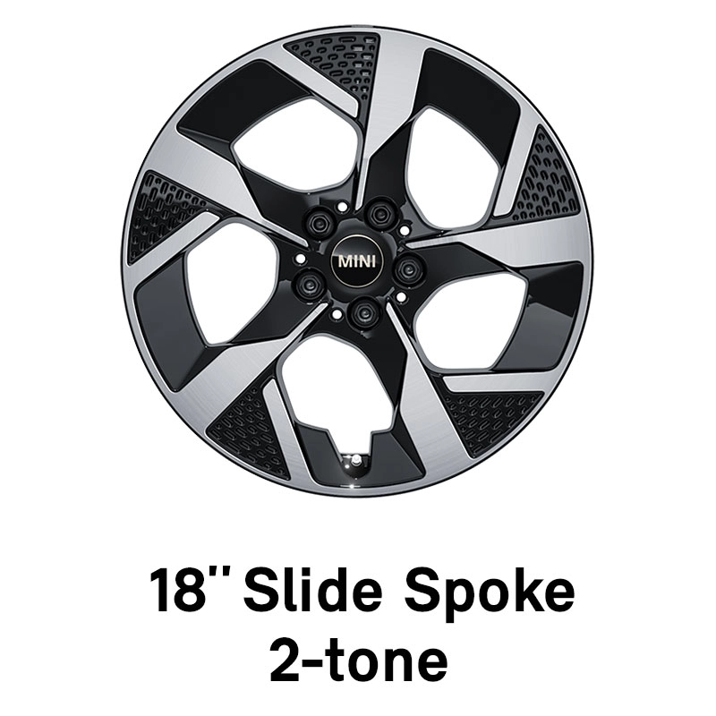 MINI - équipement - 18" slide spoke 2-tone