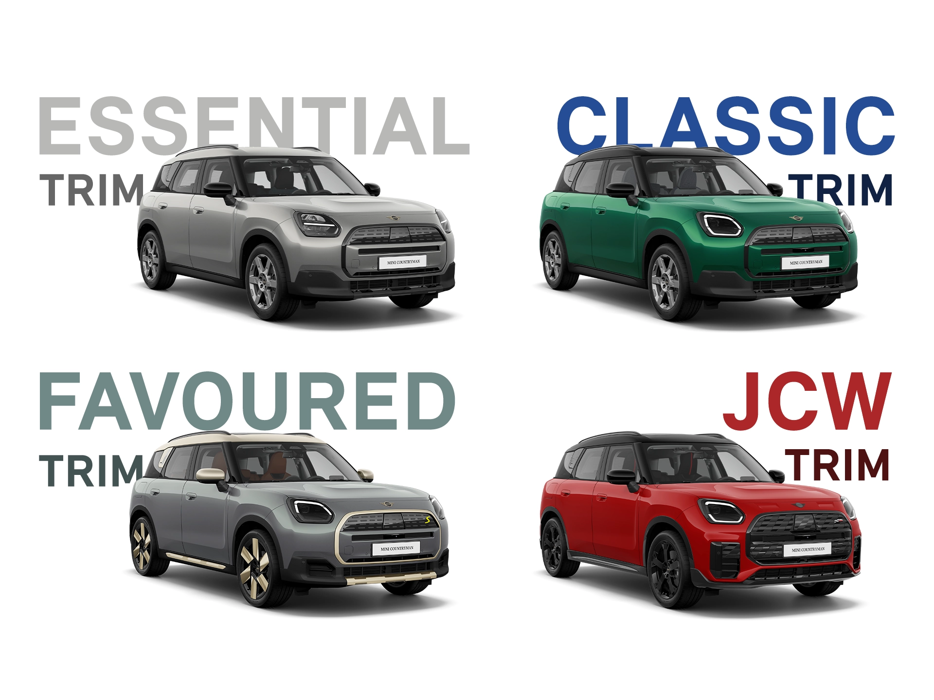 MINI Countryman Electric – Éléments de l’habillage

