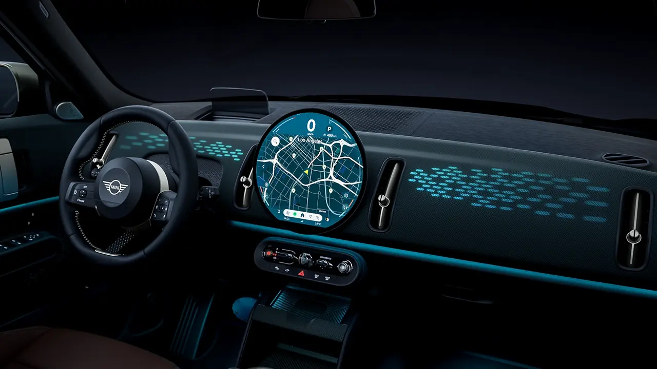 MINI Countryman Electric - intérieur - tableau de bord