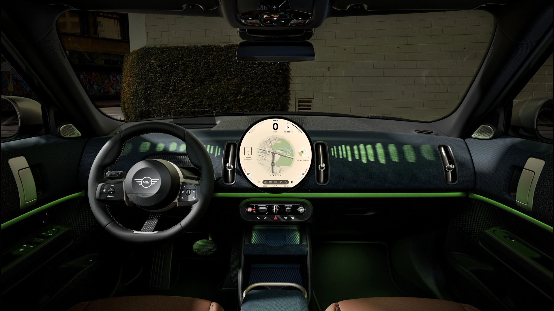 MINI Countryman - tableau de bord - mode trail