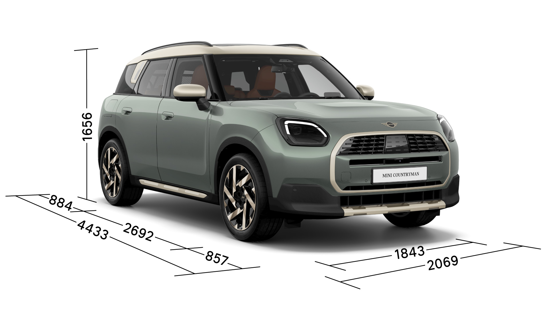 MINI Countryman Dimensions