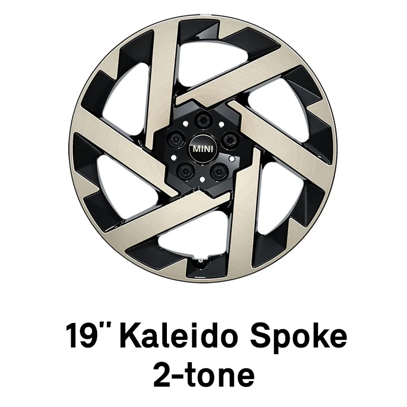 MINI - équipement - 19 pouces kaleido spoke 2-tone