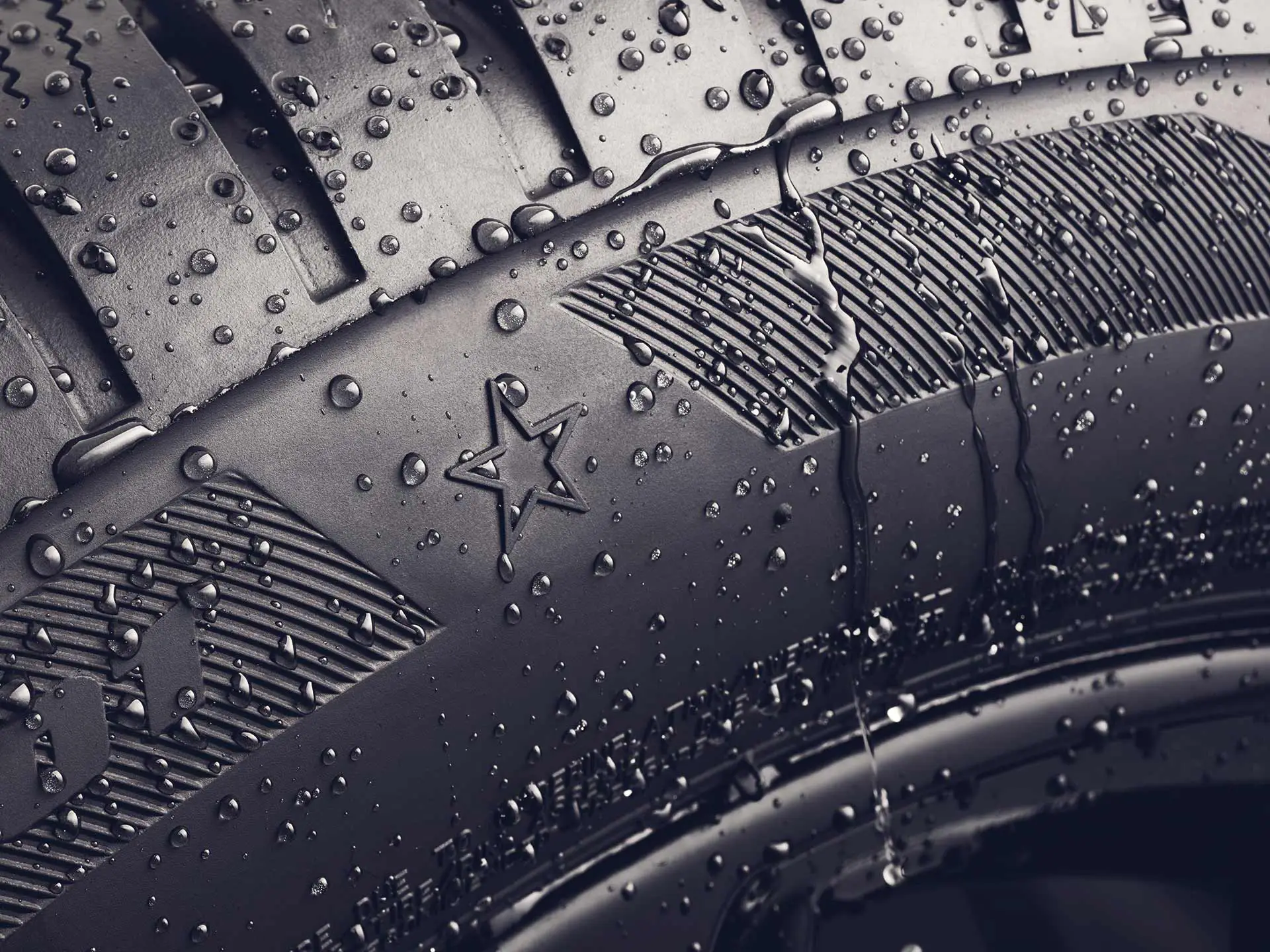 Roues MINI - pneus - atouts qualité du marquage étoilé