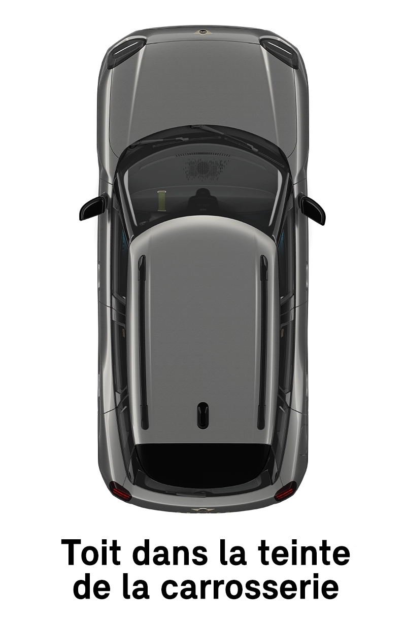 MINI - équipement - finition essential - toit dans la teinte de carrosserie