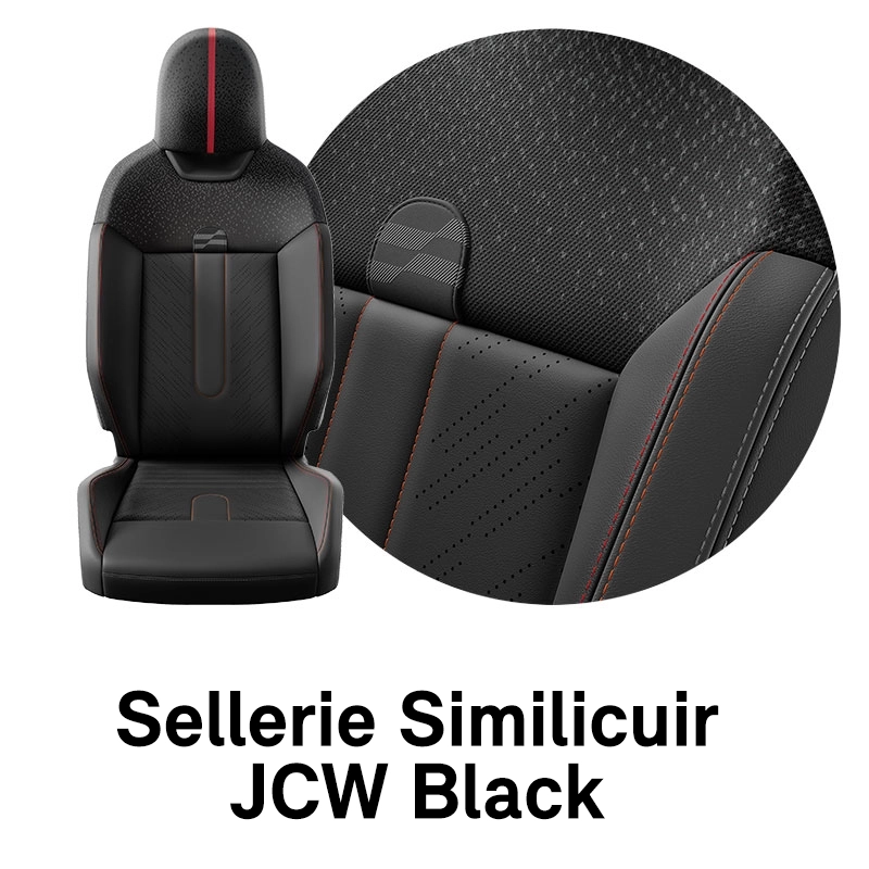 MINI - équipement - jcw noir vescin/knit