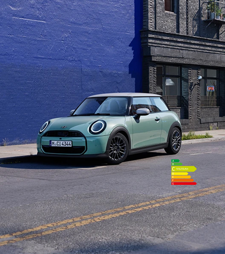La MINI COOPER 3 PORTES.