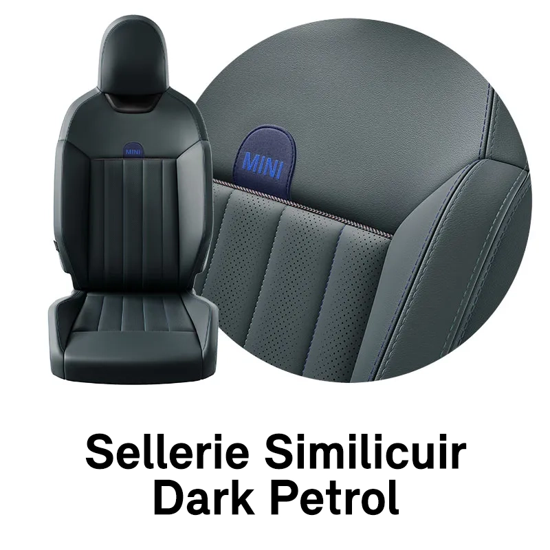 Sellerie MINI : Dark Petrol Vescin