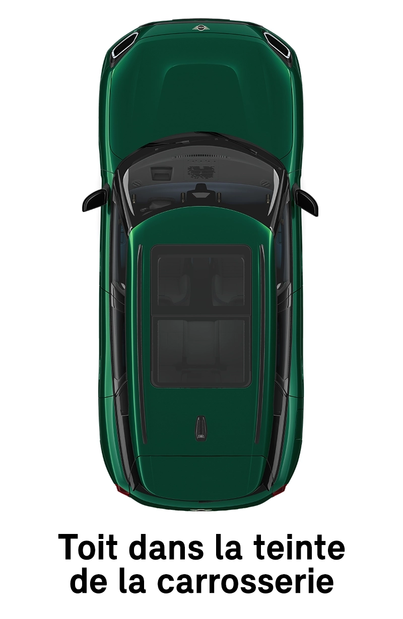  MINI - équipement - toit finition classic dans la couleur de la carrosserie