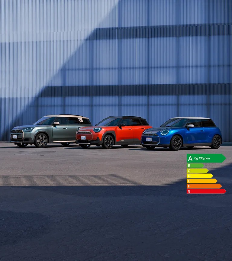 3 MINI neuves disponibles : MINI Countryman Electric, MINI Aceman et MINI Cooper Electric