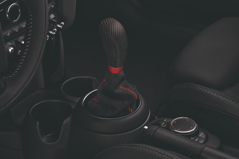 MINI John Cooper Works – pommeau de levier de vitesses – carbone/alcantara 