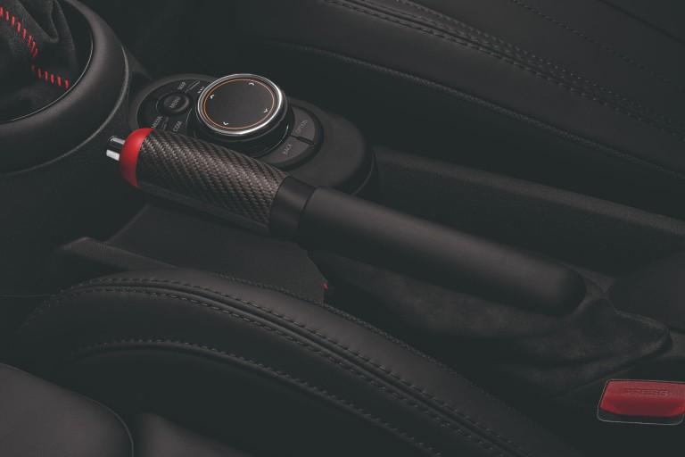MINI John Cooper Works – poignée de frein à main – carbone 