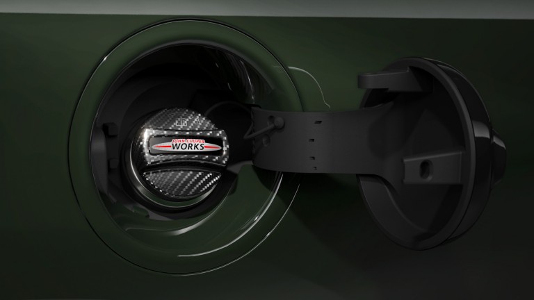 MINI John Cooper Works – argent – bouchon de réservoir