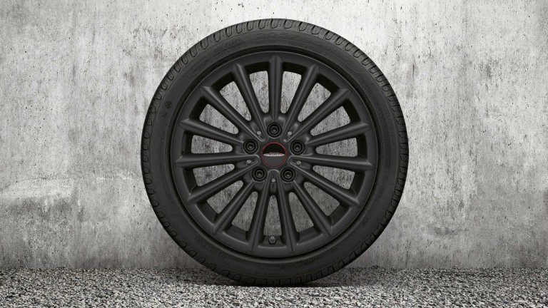 JCW 17" MULTI SPOKE 505 – Jet Black mat