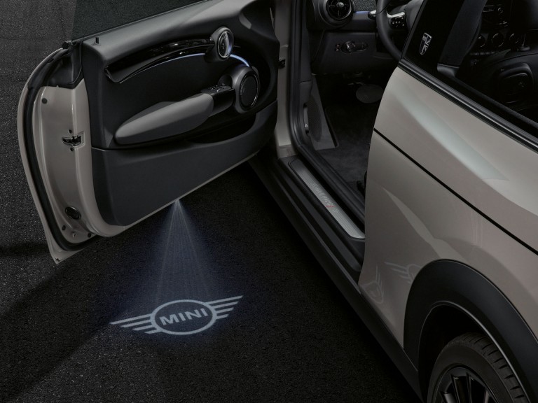 MINI Printemps et été – projecteurs de porte à LED MINI
