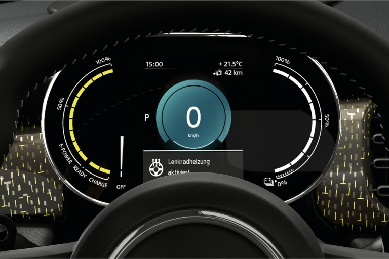 MINI Electric Edition Camden compteur