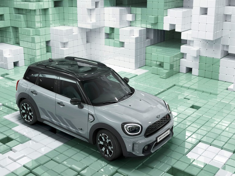 mini countryman édition untamed – gris – vue avant