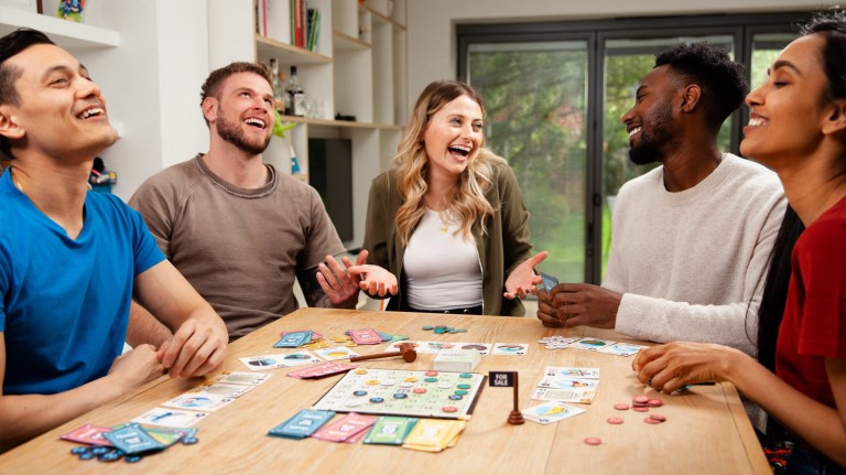 premier jeu de l'oie MINI society
