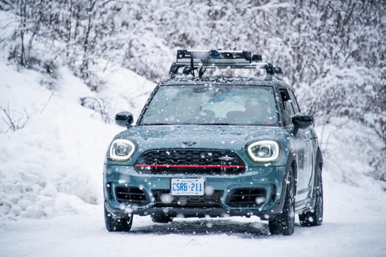 Le MINI Countryman est à l'honneur.