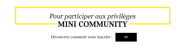 Incription Privilèges