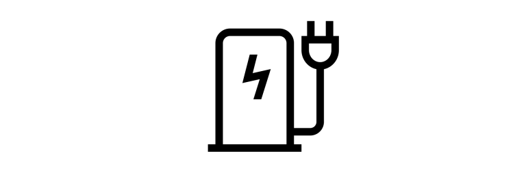 All-electric MINI Countryman - charge - icône de la station de charge